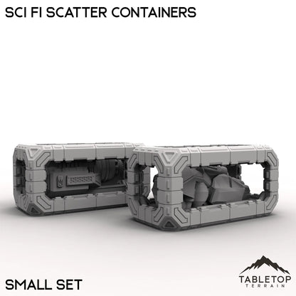 Sci Fi Scatter Containers