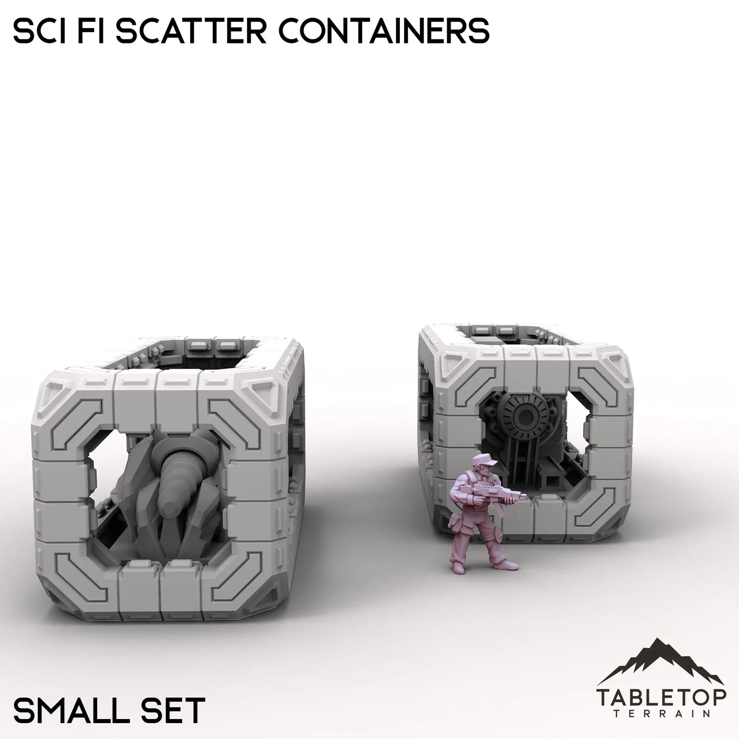 Sci Fi Scatter Containers