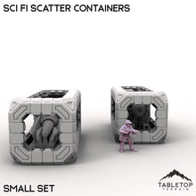 Sci Fi Scatter Containers