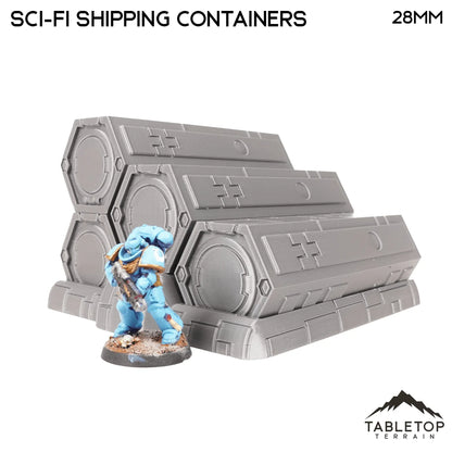 Sci-Fi Shipping Containers