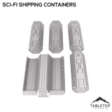 Sci-Fi Shipping Containers