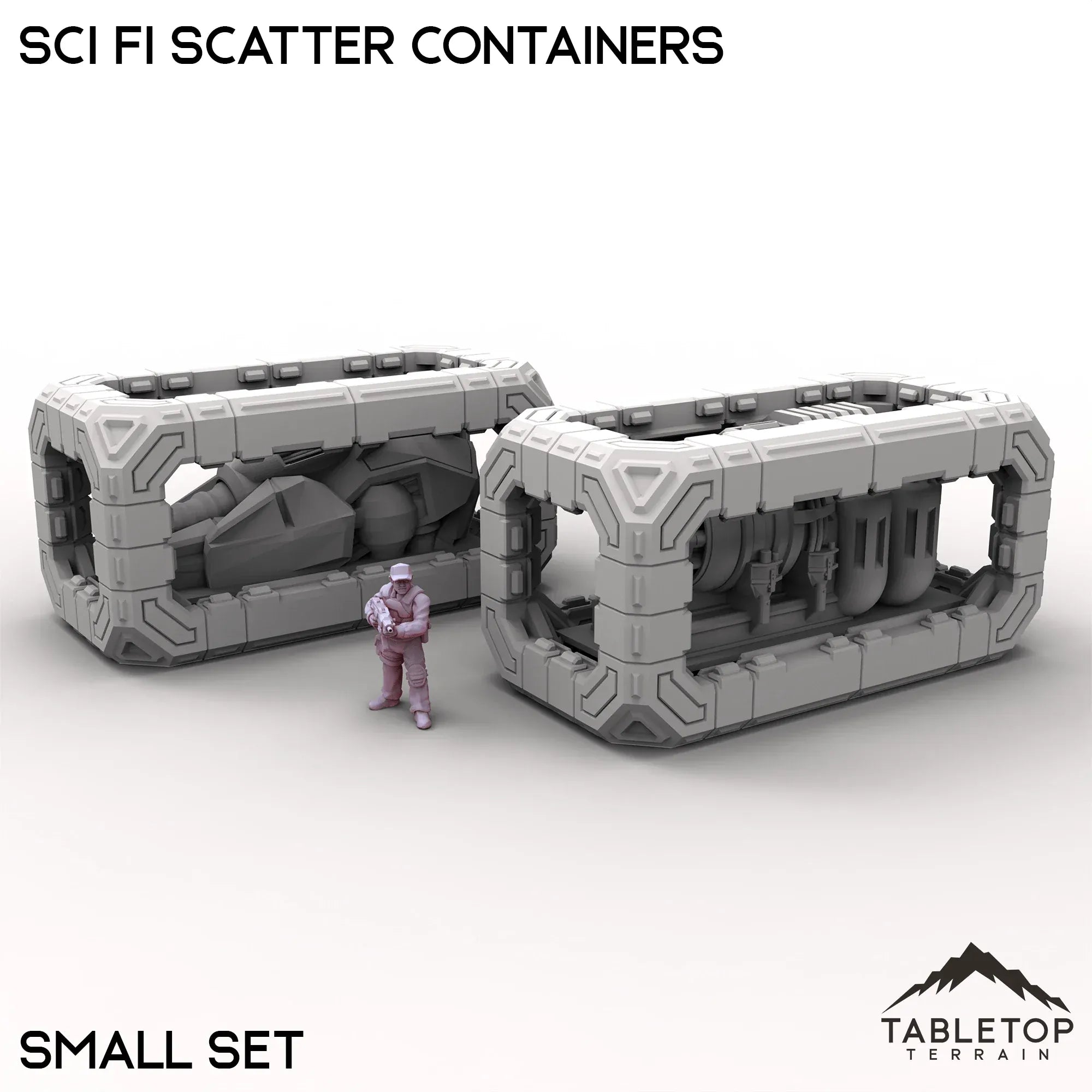 Sci Fi Scatter Containers