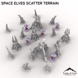 Space Elves Scatter Terrain
