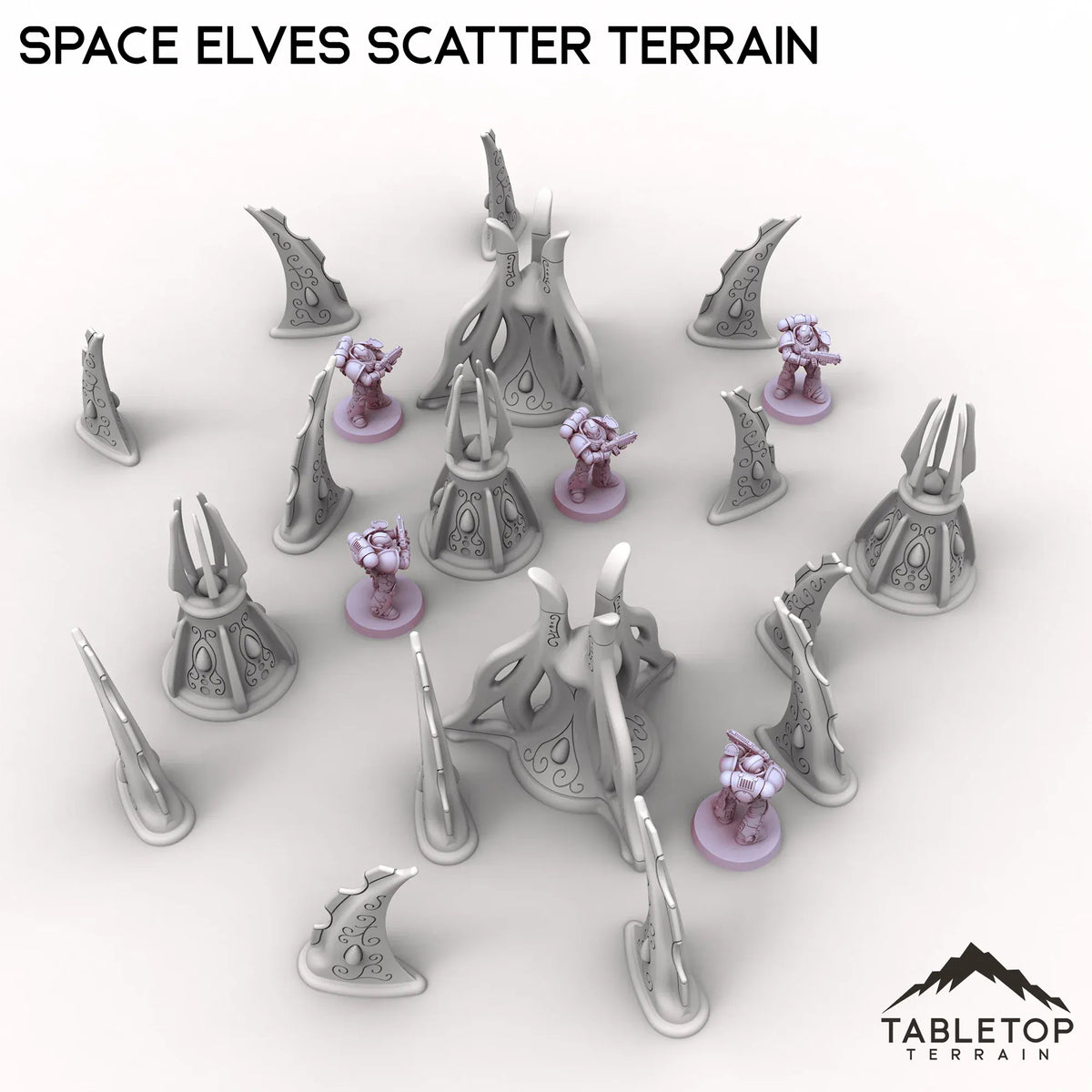 Space Elves Scatter Terrain