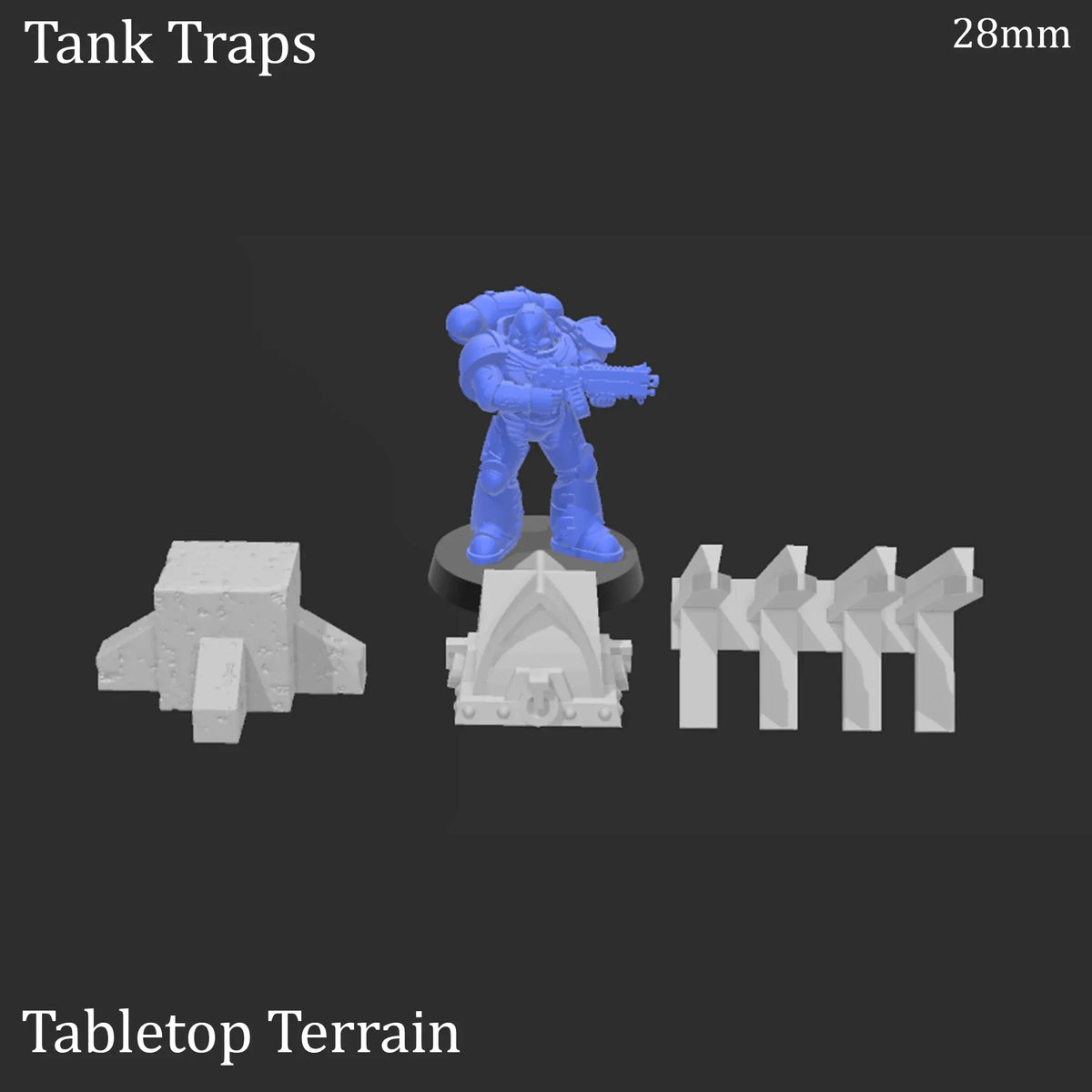 Tank Traps - WWII Scatter Terrain