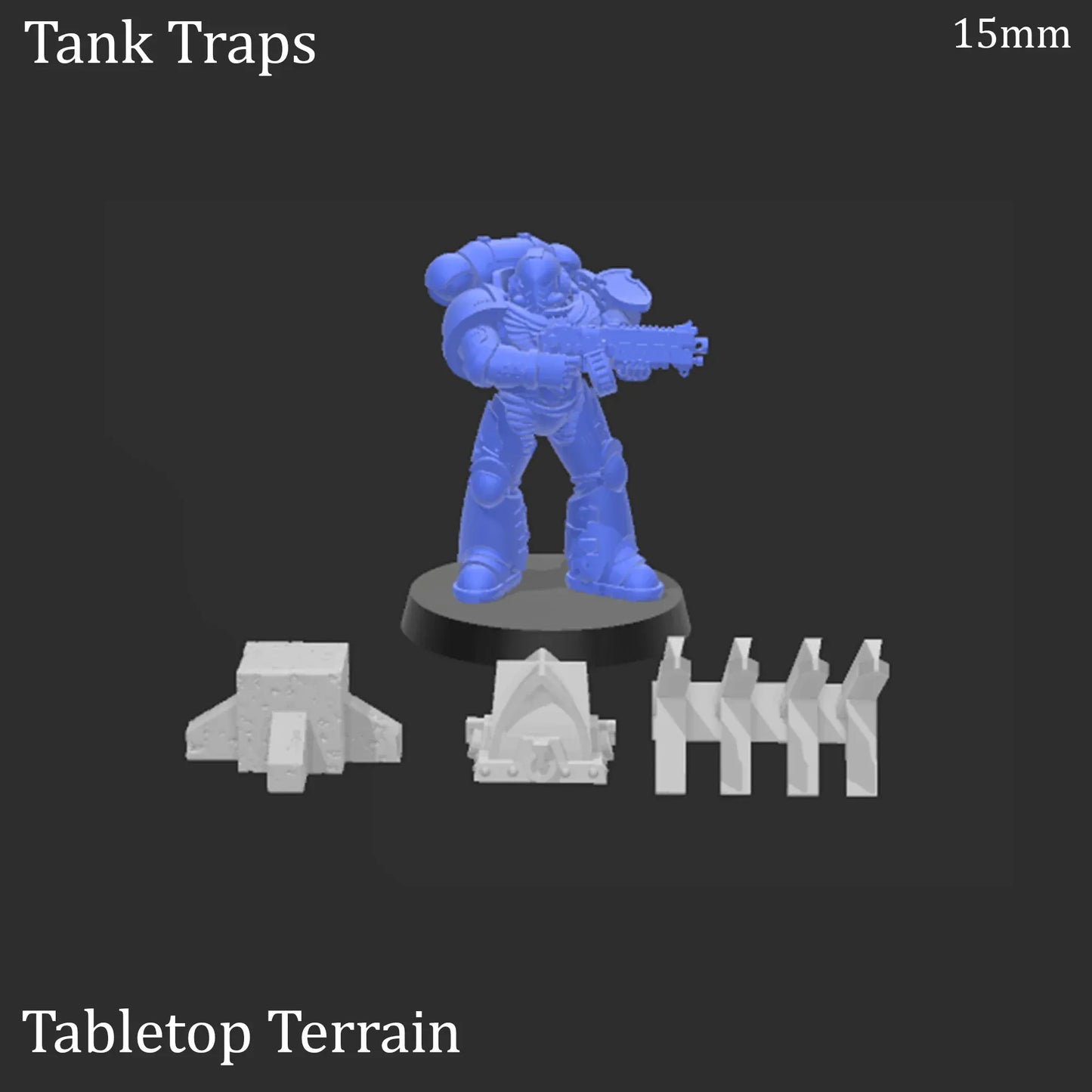 Tank Traps - WWII Scatter Terrain