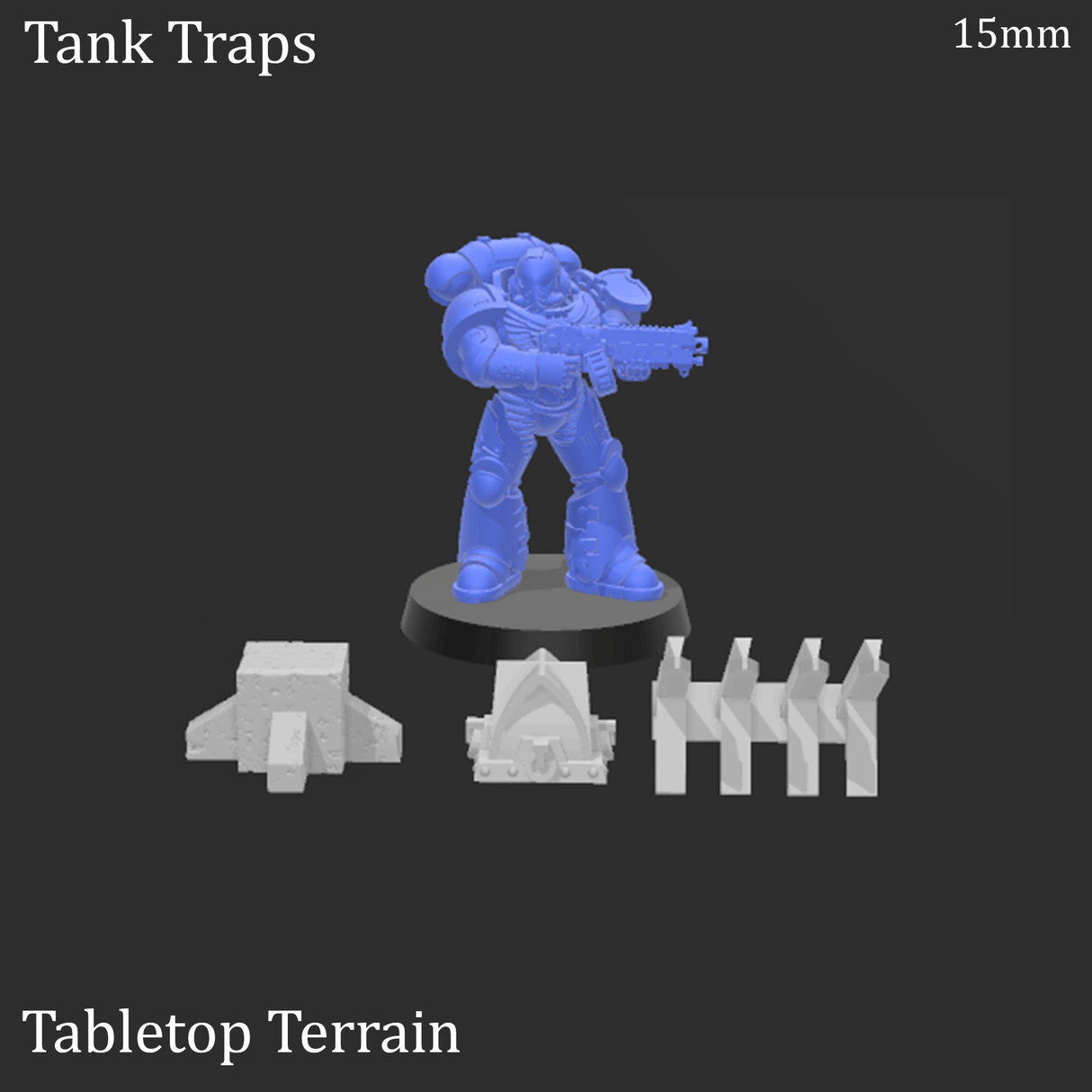 Tank Traps - WWII Scatter Terrain