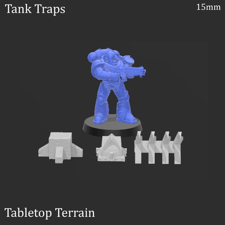 Tank Traps - WWII Scatter Terrain