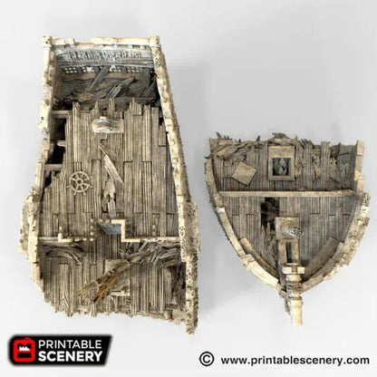 The Wreck - Pirate Scatter Terrain