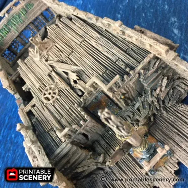 The Wreck - Pirate Scatter Terrain