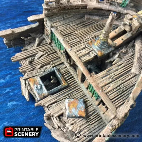The Wreck - Pirate Scatter Terrain