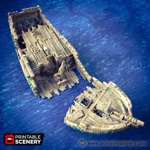 The Wreck - Pirate Scatter Terrain