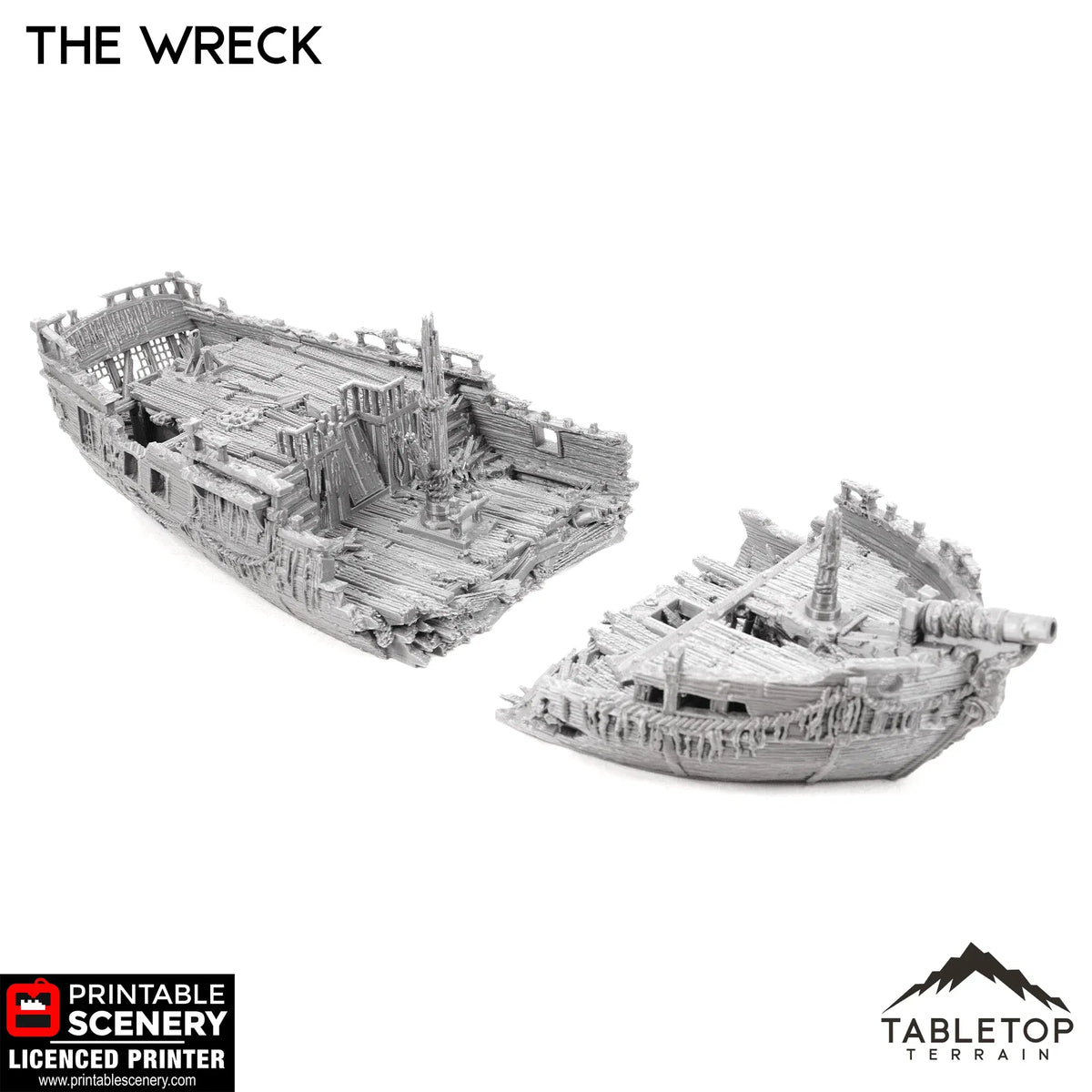 The Wreck - Pirate Scatter Terrain