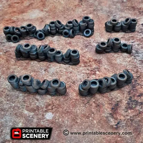 Tire Obstacles - Apocalyptic Scatter Terrain