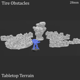 Tire Obstacles - Apocalyptic Scatter Terrain