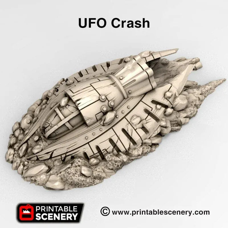 UFO Crash - Apocalyptic Terrain