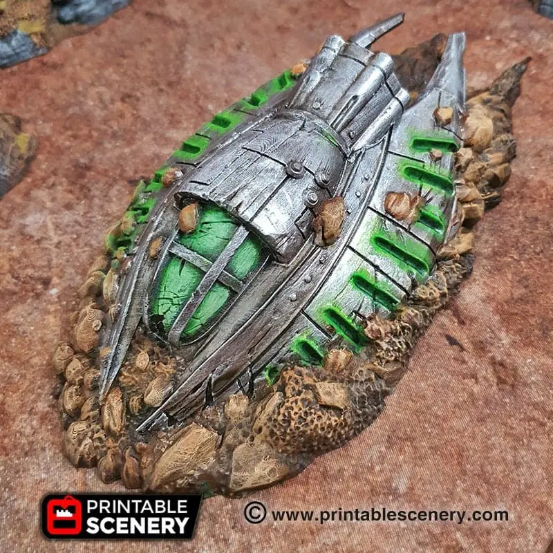 UFO Crash - Apocalyptic Terrain