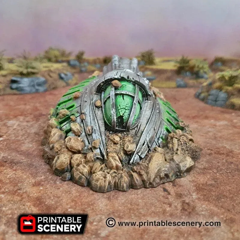 UFO Crash - Apocalyptic Terrain