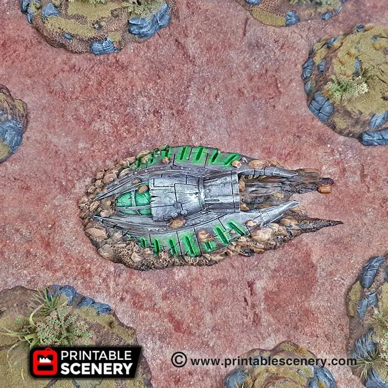 UFO Crash - Apocalyptic Terrain