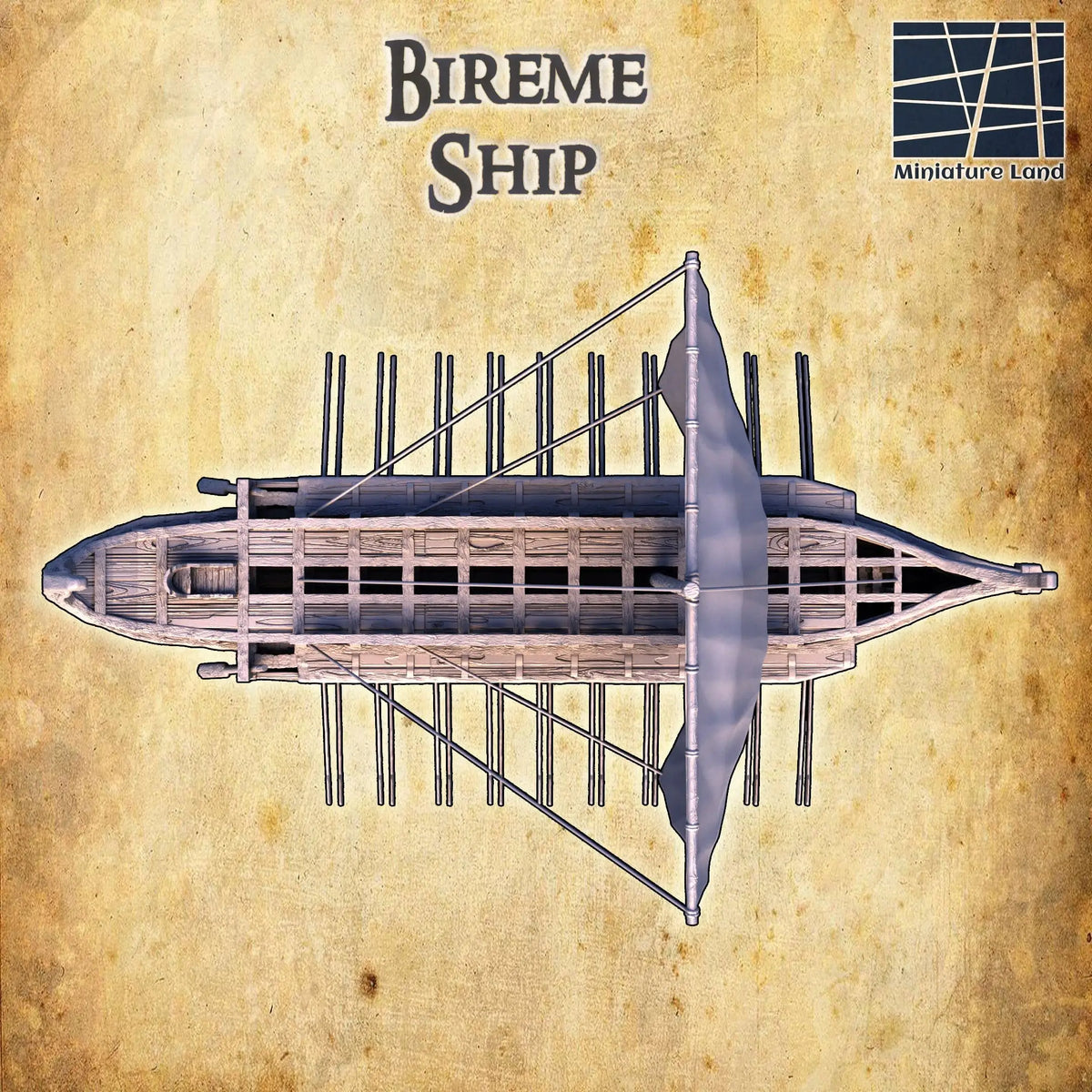 Bireme Ship