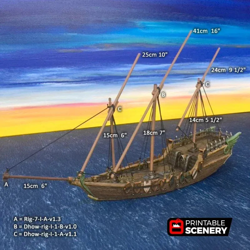Dhow - Pirate Merchant Ship