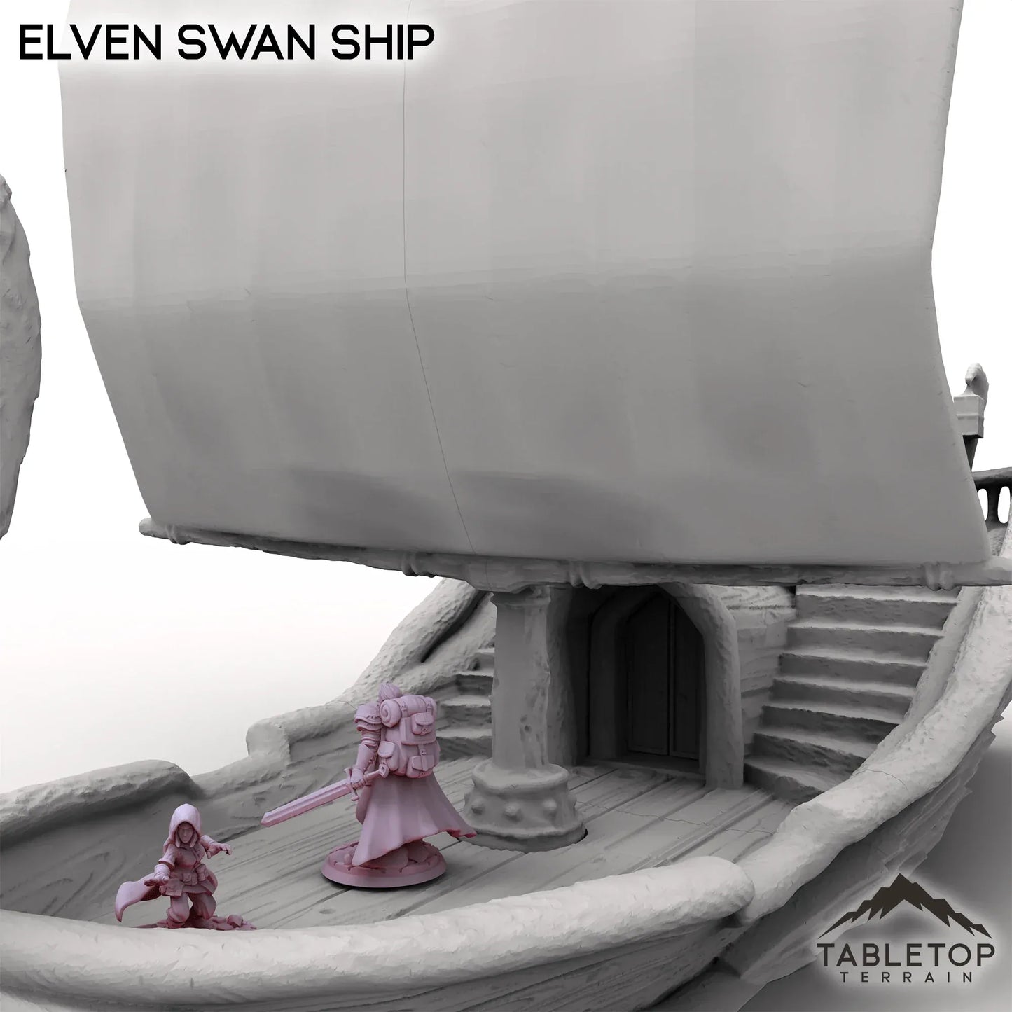 Elven Swan Ship