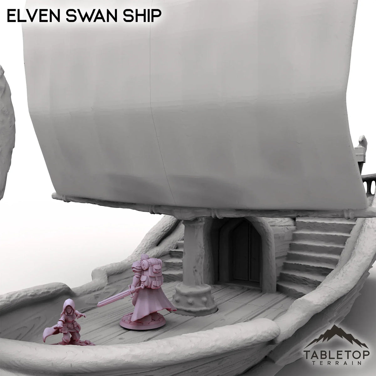 Elven Swan Ship