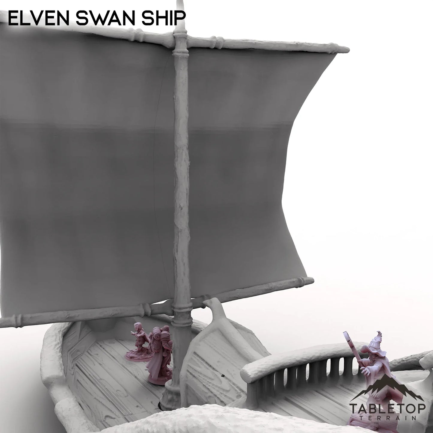 Elven Swan Ship