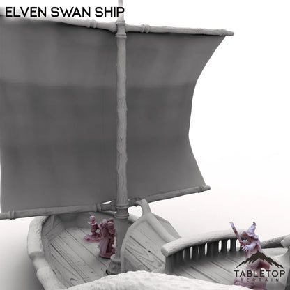 Elven Swan Ship
