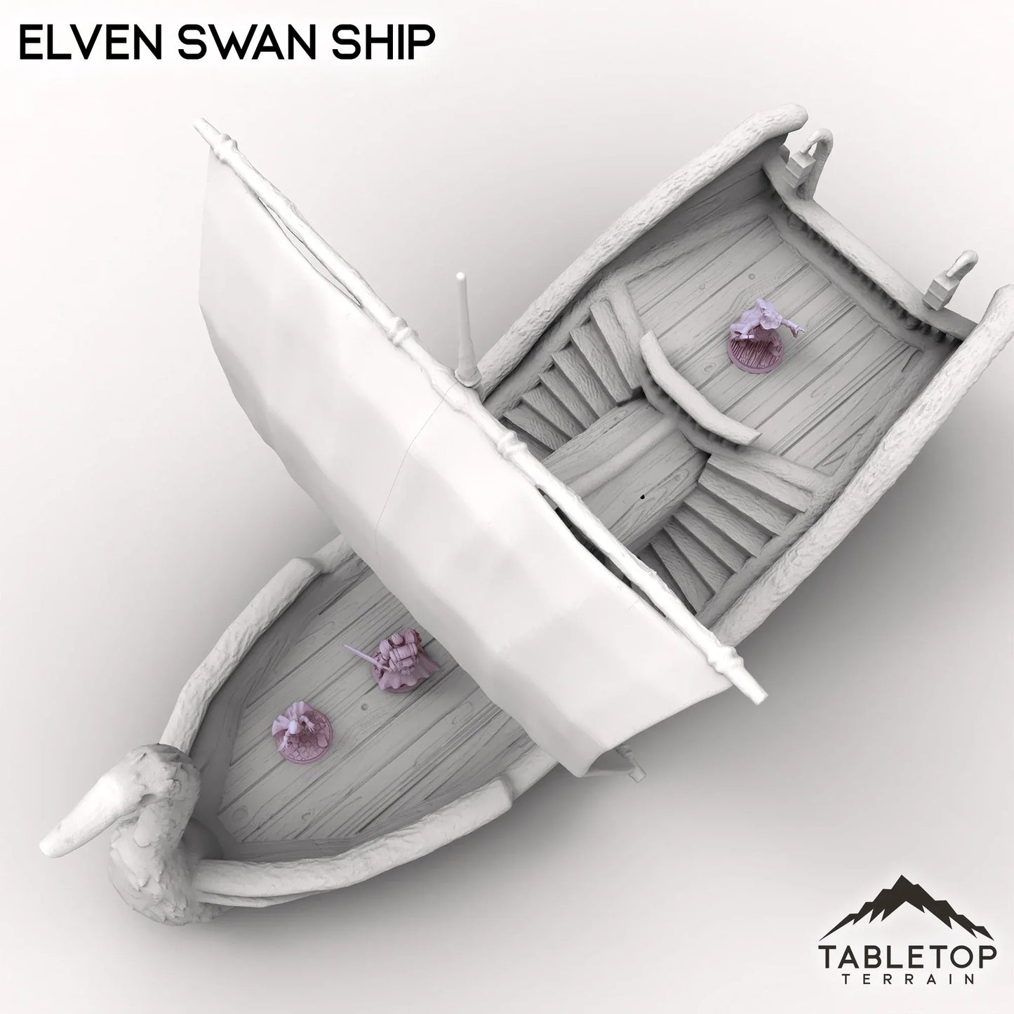 Elven Swan Ship