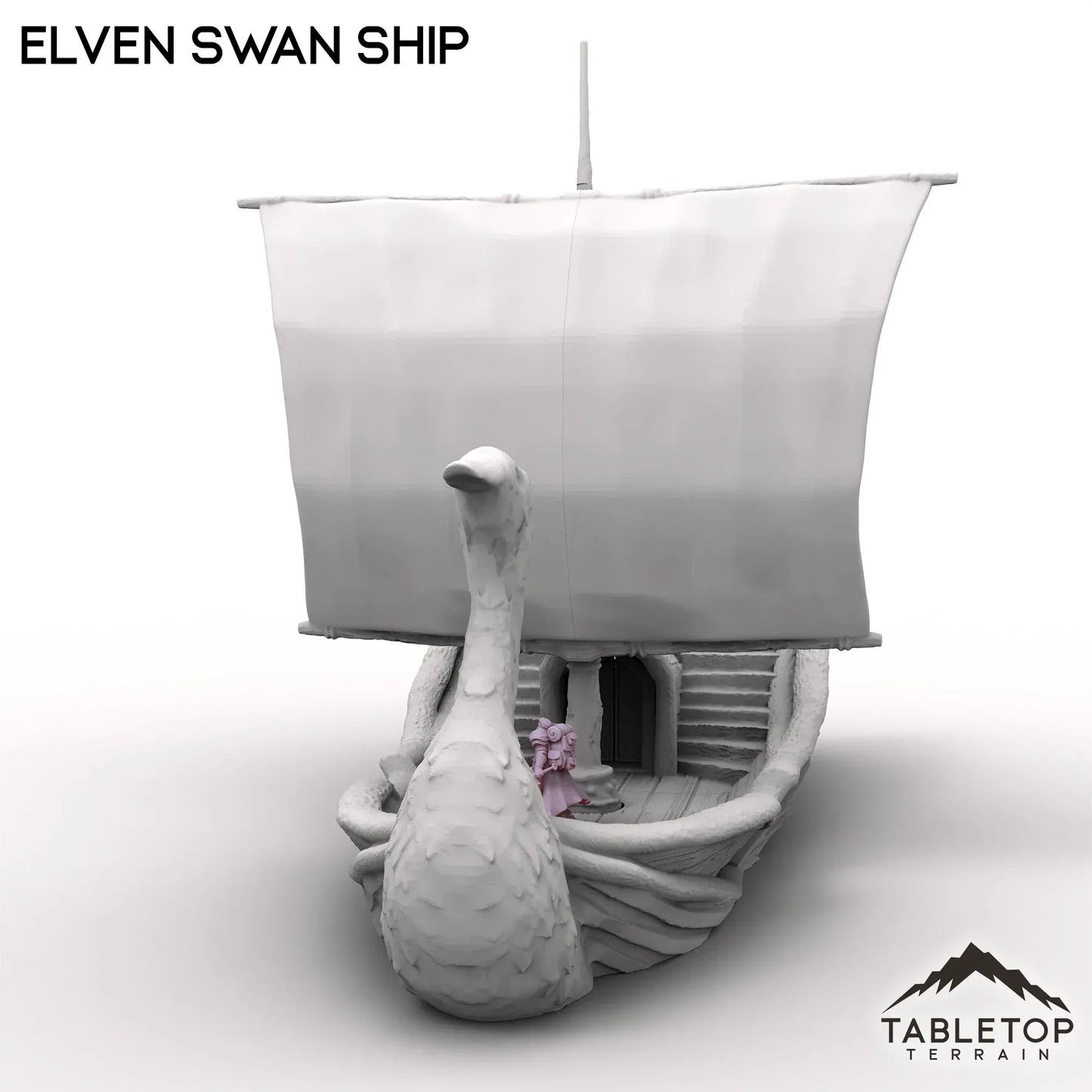 Elven Swan Ship