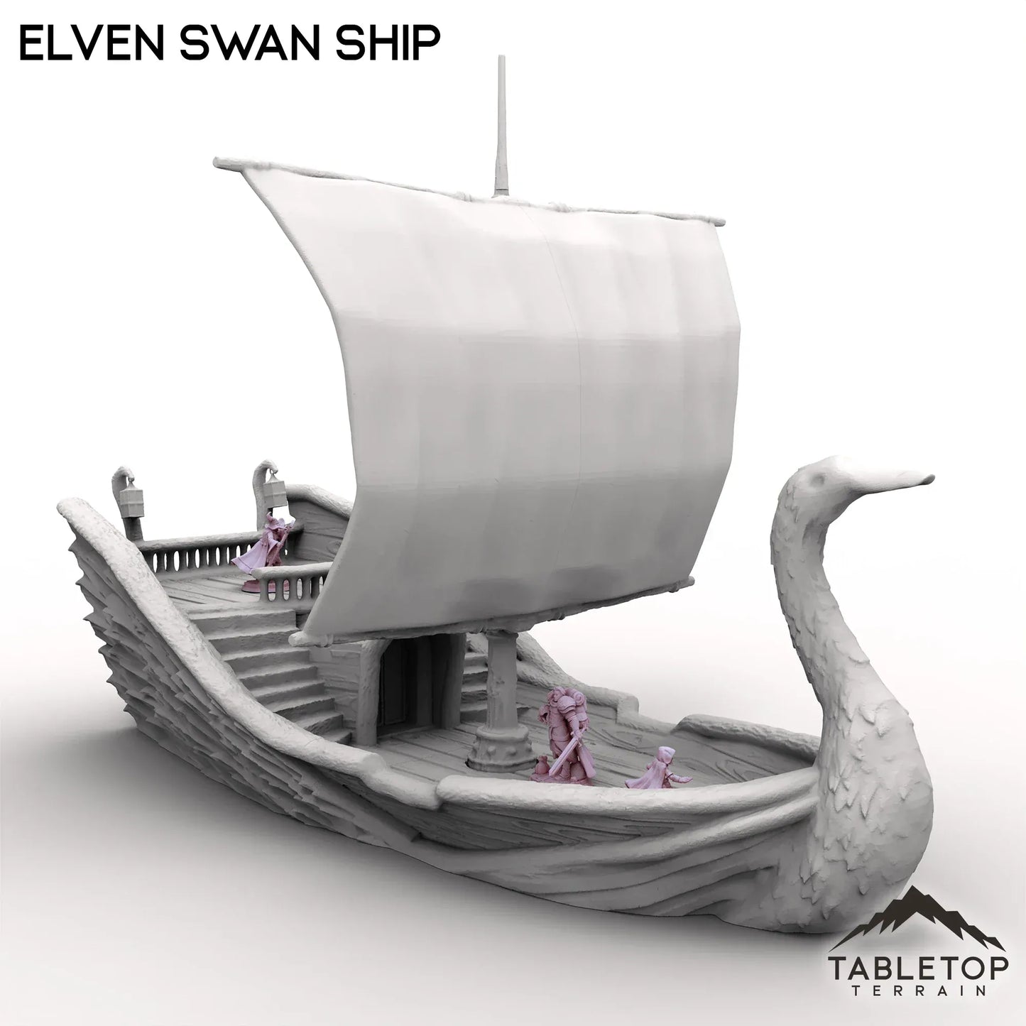Elven Swan Ship
