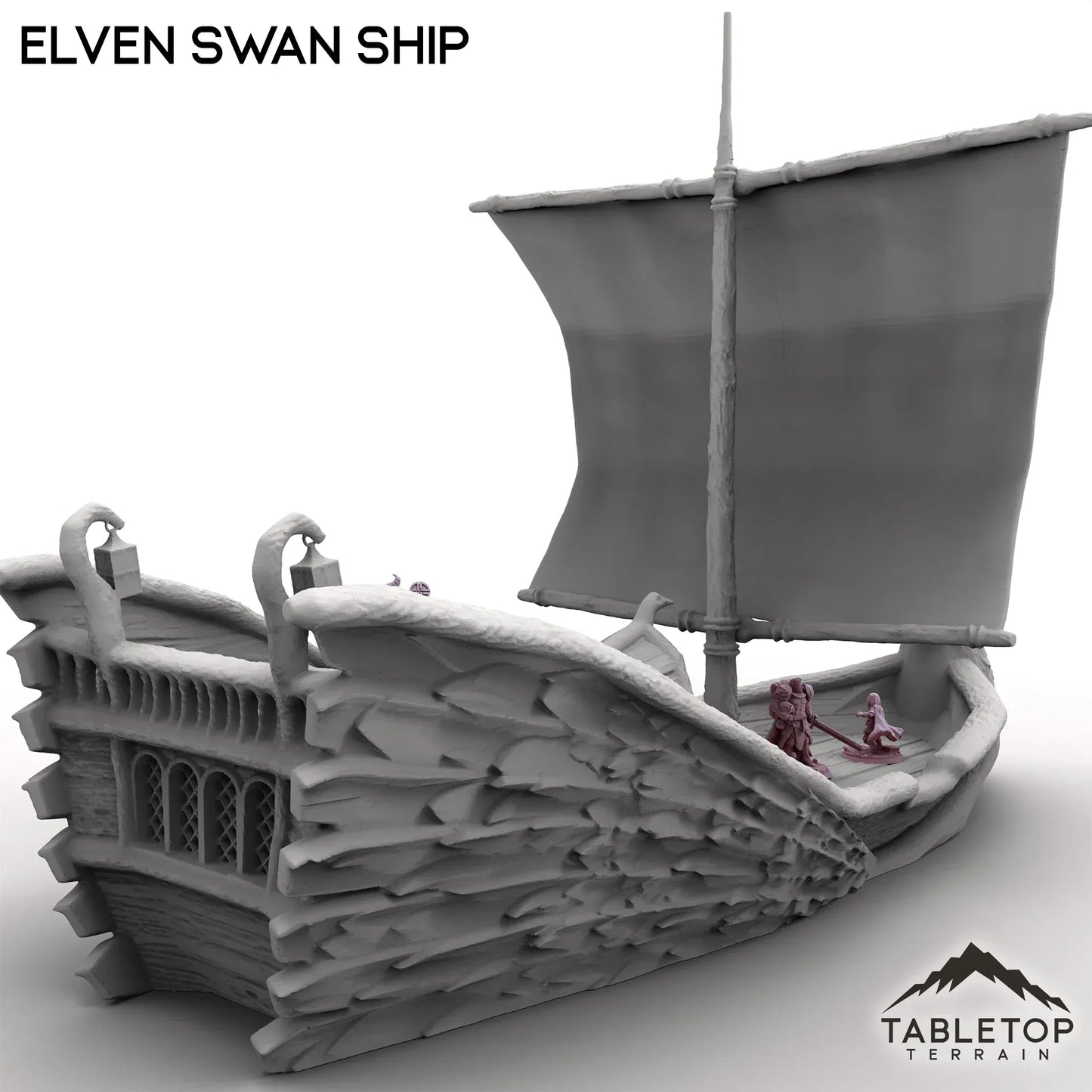 Elven Swan Ship