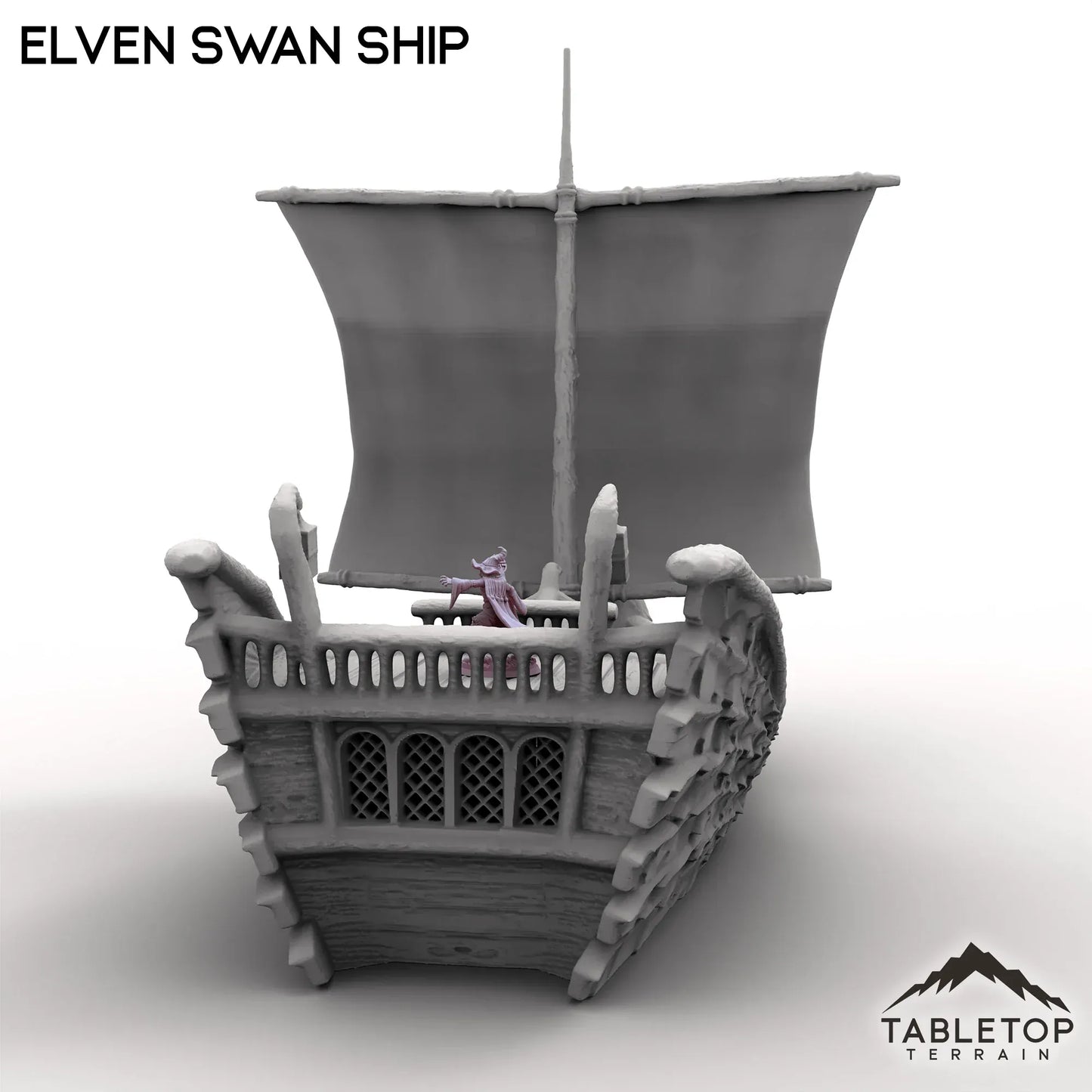 Elven Swan Ship