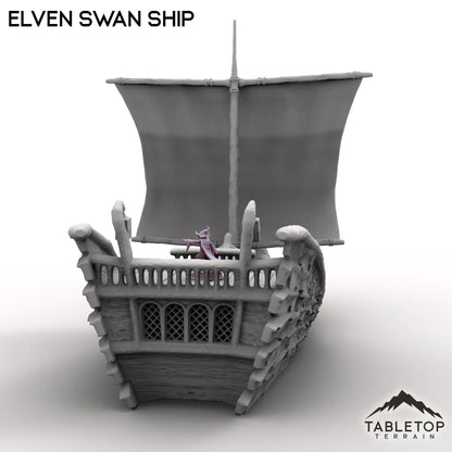 Elven Swan Ship