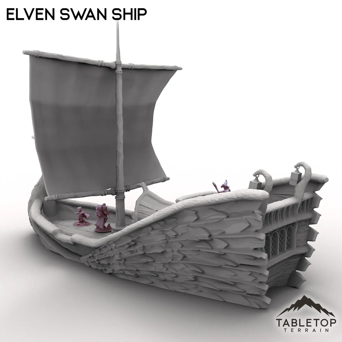 Elven Swan Ship