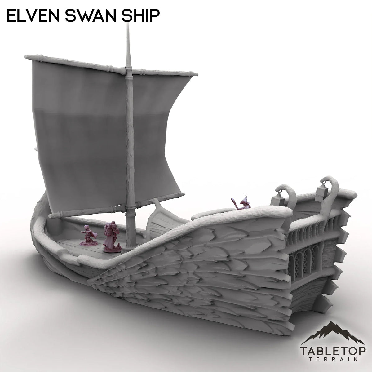 Elven Swan Ship