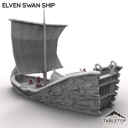 Elven Swan Ship