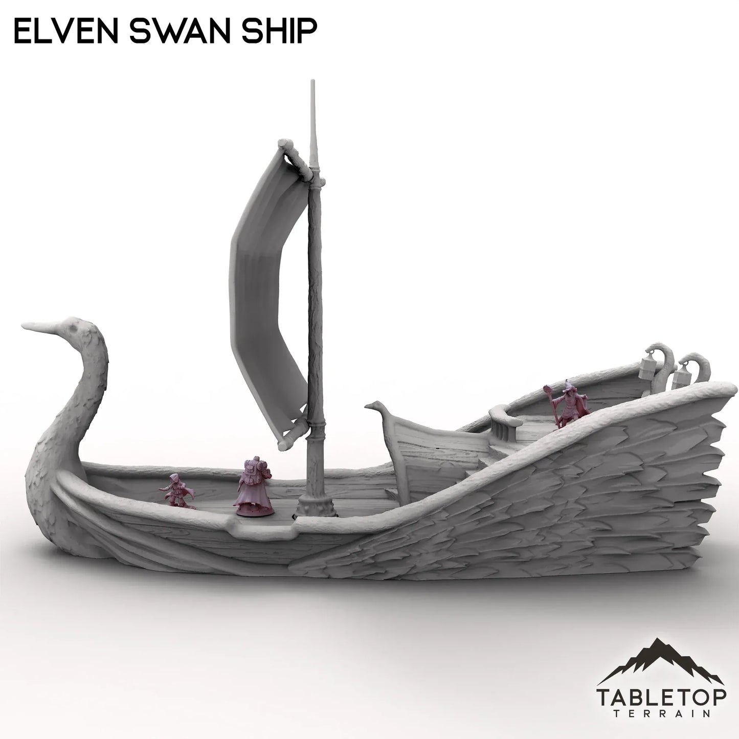 Elven Swan Ship
