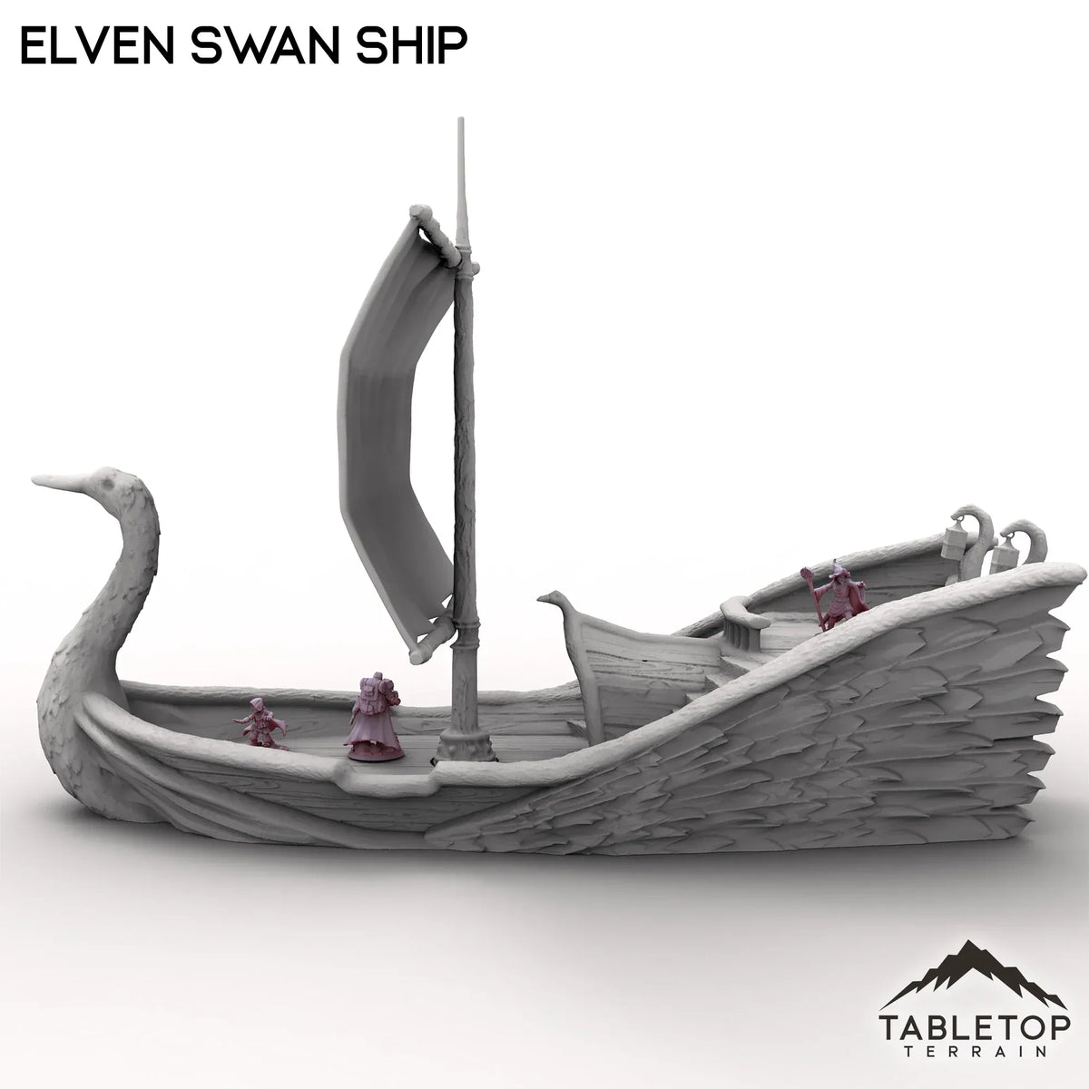 Elven Swan Ship