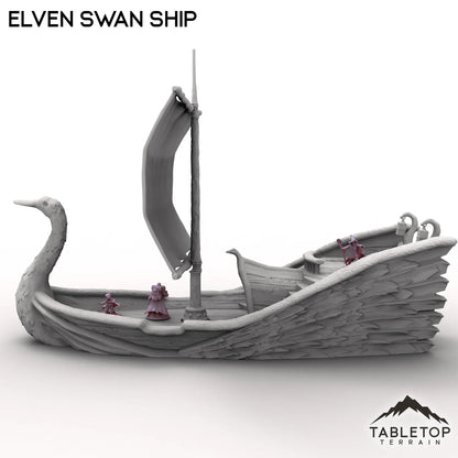 Elven Swan Ship