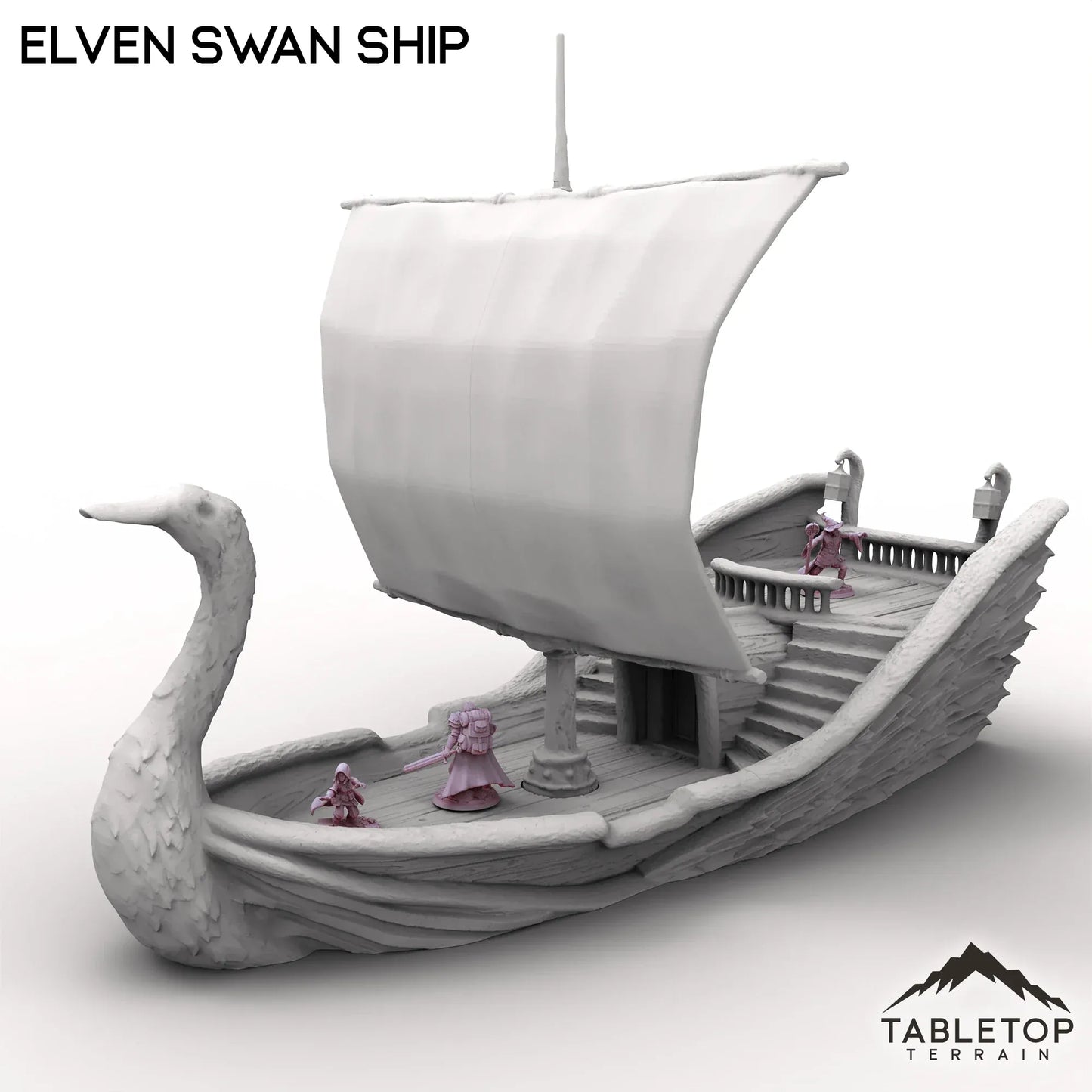 Elven Swan Ship