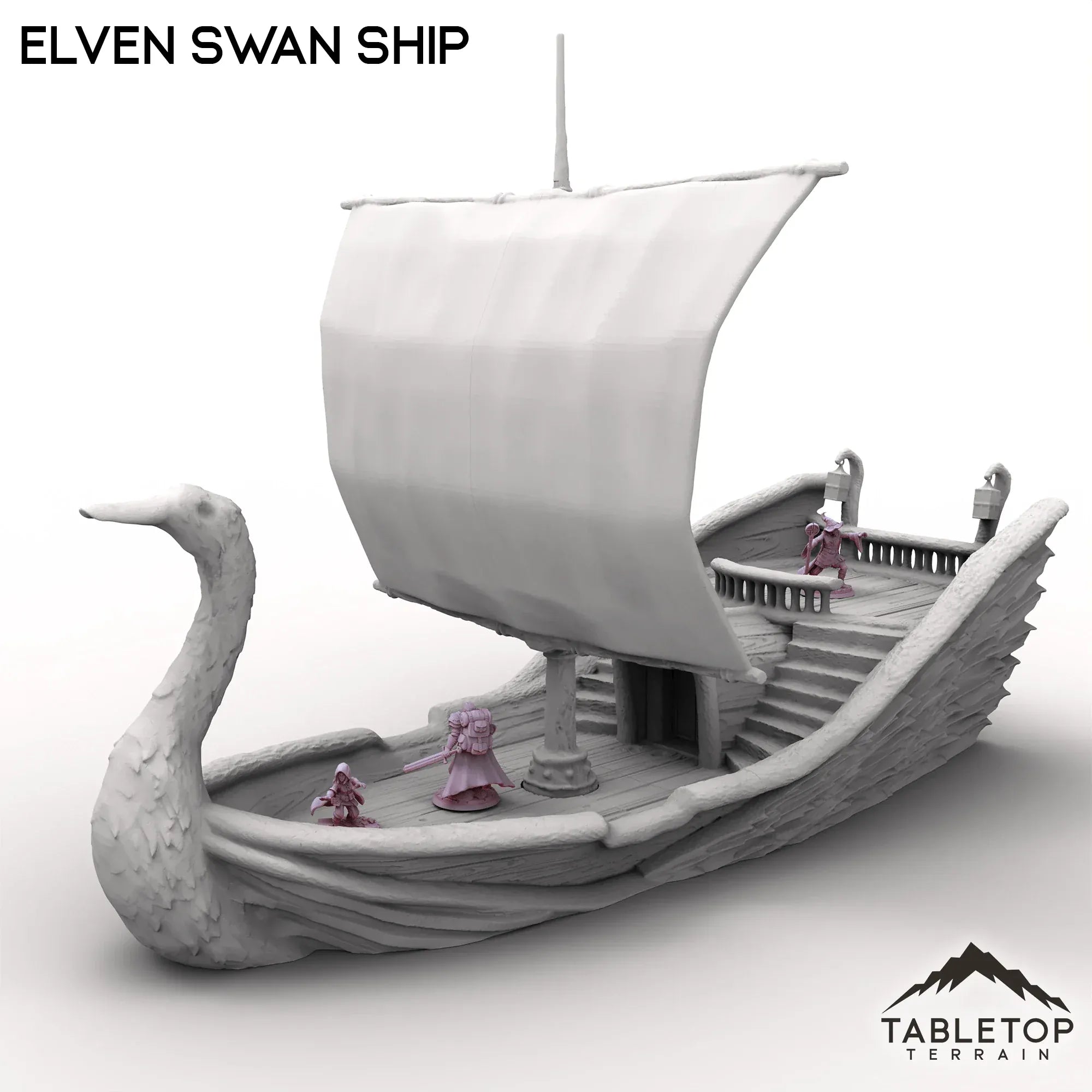 Elven Swan Ship