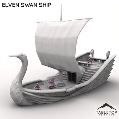Elven Swan Ship