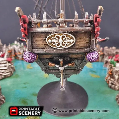 Flying Dhow - Flying Pirate Merchant Ship