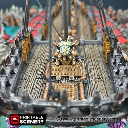Flying Dhow - Flying Pirate Merchant Ship