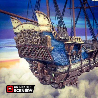 Flying Frigate - Flying Pirate Ship