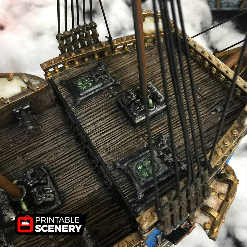 Flying Frigate - Flying Pirate Ship