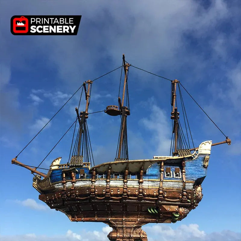 Flying Frigate - Flying Pirate Ship