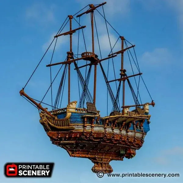 Flying Frigate - Flying Pirate Ship